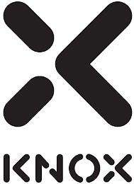 X KNOX logo