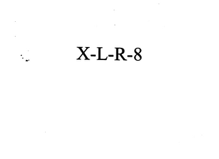 X-L-R-8 logo