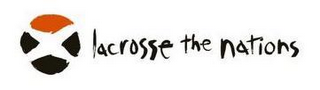X LACROSSE THE NATIONS logo