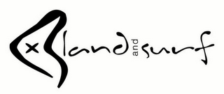 X LAND AND SURF logo