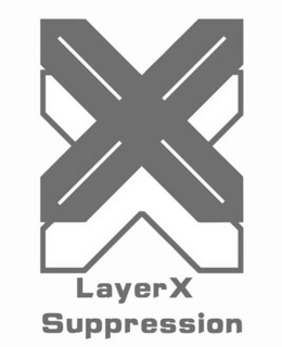 X LAYERX SUPPRESSION logo