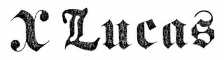 X LUCAS logo