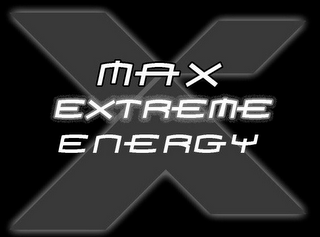 X MAX EXTREME ENERGY logo
