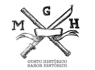 X MGH GUSTO HISTÓRICO SABOR HISTÓRICO logo
