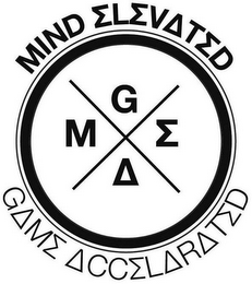 X MIND ELEVATED GAME ACCELERATED M E G A logo