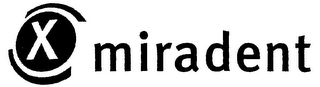 X MIRADENT logo