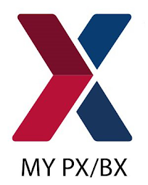 X MY PX/BX logo
