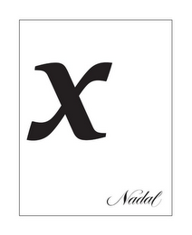 X NADAL logo