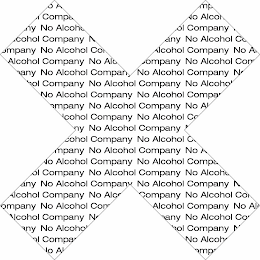 X NO ALCOHOL COMPANY logo