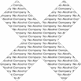 X NO ALCOHOL COMPANY logo