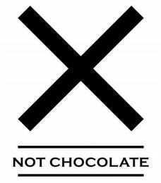 X NOT CHOCOLATE logo