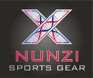 X NUNZI SPORTS GEAR logo