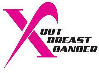 X OUT BREAST CANCER logo