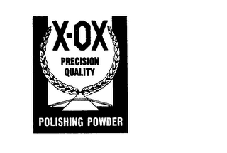 X-OX PRECISION QUALITY POLISHING POWDER logo