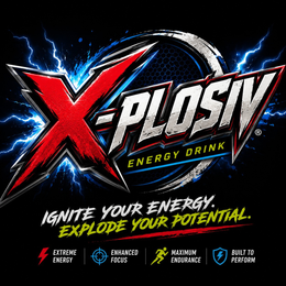 X-PLOSIV - IGNITE YOUR ENERGY. EXPLODE YOUR POTENTIAL. logo