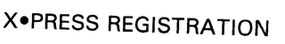 X PRESS REGISTRATION logo