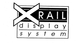 X RAIL DISPLAY SYSTEM logo