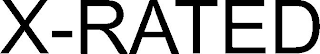 X-RATED logo
