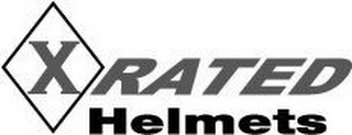 X RATED HELMETS logo