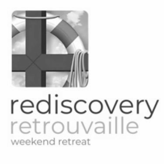 X REDISCOVERY RETROUVAILLE WEEKEND RETREAT logo