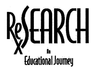 X RESEARCH AN EDUCATIONAL JOURNEY logo