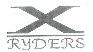 X RYDERS logo