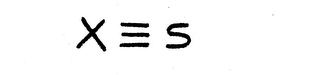 X S logo