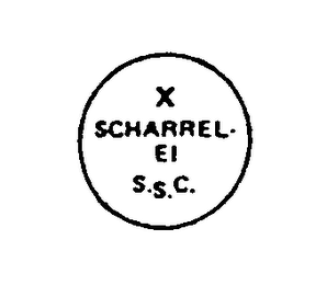 X SCHARREL EI S.S.C. logo