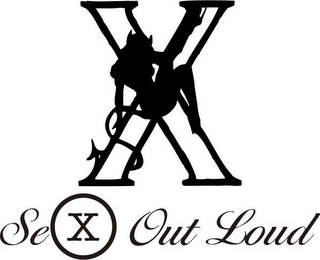 X SEX OUT LOUD logo