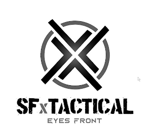 X SFXTACTICAL EYES FRONT logo