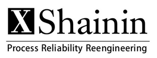 X SHAININ PROCESS RELIABILITY REENGINEERING logo