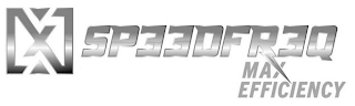 X SP33DFR3Q MAX EFFICIENCY logo