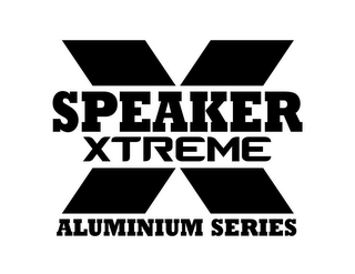X SPEAKER XTREME ALUMINUM SERIES logo