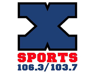 X SPORTS 106.3 / 103.7 logo