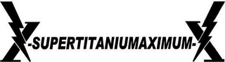 X-SUPERTITANIUMAXIMUM-X logo