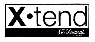 X TEND S.T. DUPONT PARIS logo