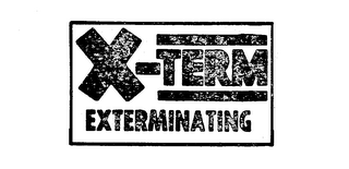 X-TERM EXTERMINATING logo