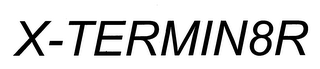 X-TERMIN8R logo