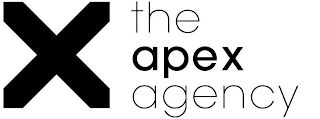 X THE APEX AGENCY logo