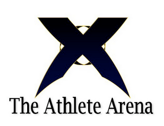 X, THE ATHLETE ARENA logo