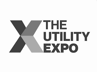 X THE UTILITY EXPO logo
