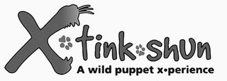 X TINK SHUN A WILD PUPPET X PERIENCE logo