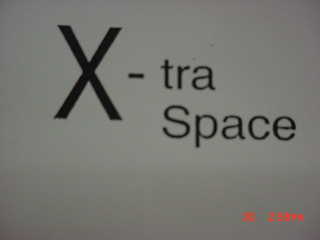 X-TRA SPACE logo
