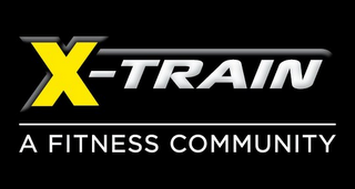 X-TRAIN A FITNESS COMMUNITY logo