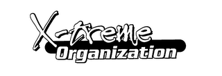 X-TREME ORGANIZATION logo
