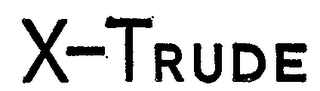 X-TRUDE logo