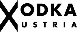X V VODKA AUSTRIA logo
