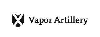 X VAPOR ARTILLERY logo