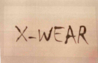 X-WEAR logo