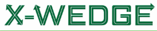 X-WEDGE logo